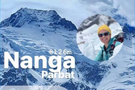 صعود بانوی کوهنورد ایرانی به نهمین قله مرتفع جهان در پاکستان