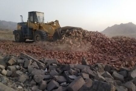 رفع تصرف ۴۵۶۹۷۰ متر مربع از اراضی دولتی در سیستان و بلوچستان