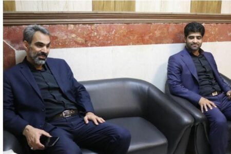 حضور سرزده معاون سیاسی و اجتماعی استانداری سیستان و بلوچستان در اداره کل ورزش و جوانان استان