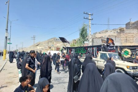 گزارش تصویری// امروز زاهدان میزبان پیاده‌روی نمادین اربعین برای جاماندگان کاروان عشق