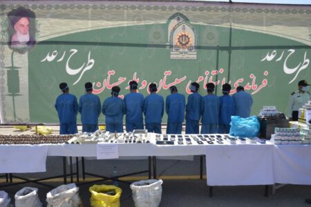 انهدام ۹ باند سازمان یافته جرائم در سیستان و بلوچستان/ دستگیری ۲۳۴۴ متهم