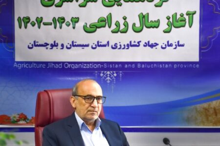 امسال ۱۲۰ هزارهکتار از اراضی کشاورزی استان سیستان وبلوچستان به زیر کشت محصولات پاییزه میرود