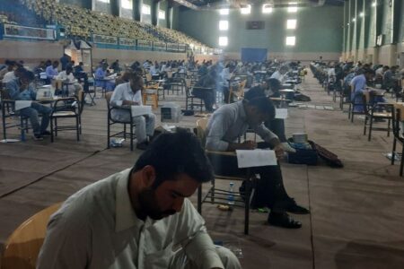 آغاز آزمون ورود به حرفه مهندسان با شرکت ۱۷۳۵ داوطلب در زاهدان
