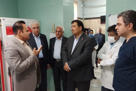 افتتاح بانک خون بیمارستان خاتم الانبیاء(ص) زاهدان