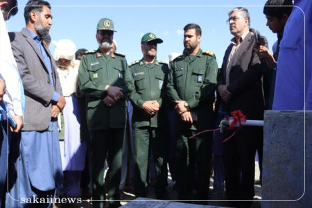میز خدمتی که آب را به روستای امان آباد زاهدان رساند