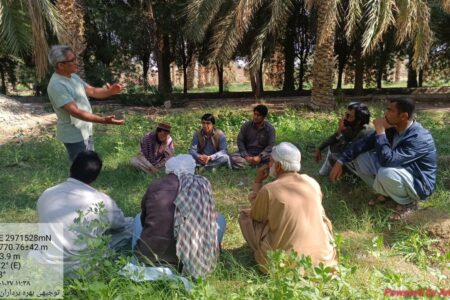 برگزاری کاروان ترویجی و آموزشی با هدف حفظ حریم، بهره برداری و نگهداری از قنوات در سیستان و بلوچستان