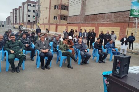 آغاز کاشت ۲ هزار اصله نهال درخت در سایت طرح نهضت ملی مسکن زاهدان