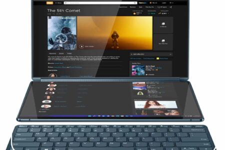 رونمایی لنوو از لپ‌تاپ قدرتمند Yoga Book 9؛ طراحی نوآورانه با دو نمایشگر تاشو و قابل چرخش