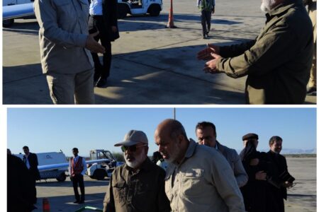 وزیر کشور وارد سیستان و بلوچستان شد