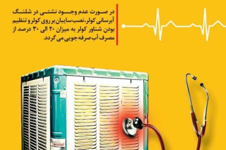 اینفوگرافیک//جلوگیری از هدررفت آب