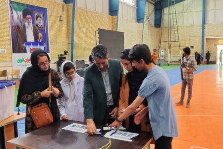 گزارش تصویری //مردم سیستان و بلوچستان برای ایران قوی پای صندوق رای
