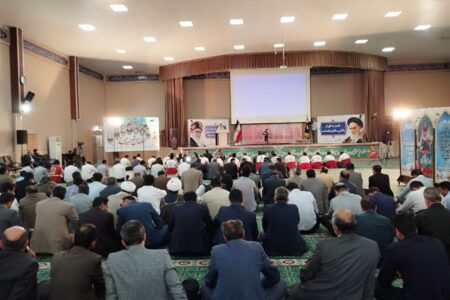 آیین اربعین شهادت آیت‌الله رئیسی و شهدای خدمت در زاهدان برگزار شد