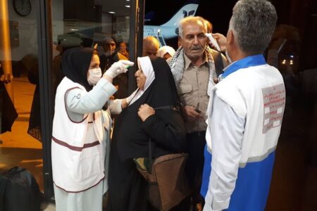 مراقبت‌های بهداشتی حجاج در فرودگاه زاهدان انجام شد