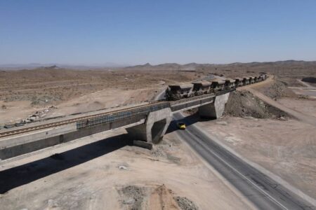 راه آهن زاهدان – ایرانشهر – چابهار با ۷۰ درصد پیشرفت فیزیکی در حال اجراست