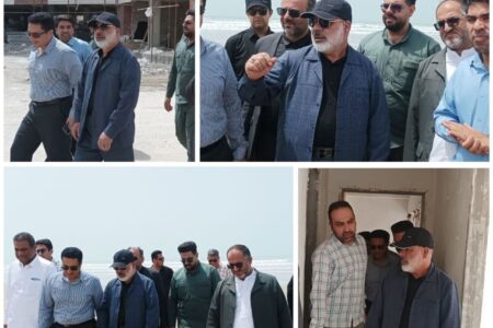 استاندار سیستان و بلوچستان از شهر جدید تیس بازدید کرد