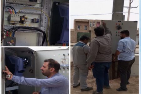 سرقت تجهیزات چاه آب در خیابان سعدی شهر زاهدان