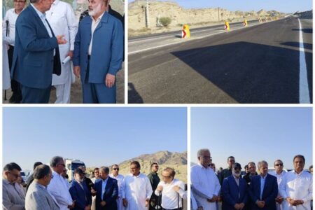 قطعه یک بزرگراه کنارک – نیکشهر و ایرانشهر به بهره‌برداری رسید