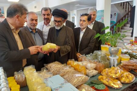 برپایی نمایشگاه عرضه محصولات کشاورزی و روستایی زنان روستایی و عشایری