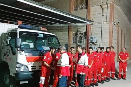 مانور ساعت صفر جمعیت هلال احمر در سیستان و بلوچستان برگزار شد