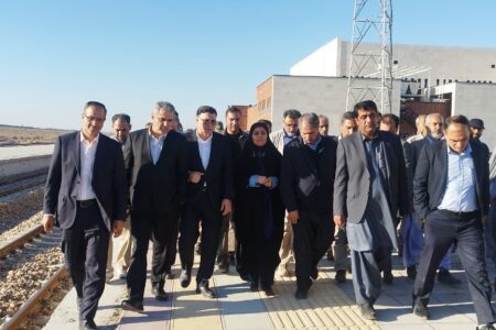 آغاز ریل‌گذاری راه آهن خاش – چابهار