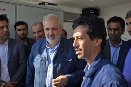 آیین افتتاح و بهره برداری از سنگ شکن و معدن تولید شن و ماسه شهر نوک آباد