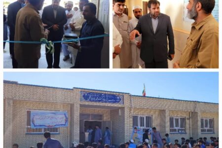 افتتاح مدرسه ۶ کلاسه بیر شهرستان کنارک به همت اداره کل نوسازی مدارس استان و مشارکت بنیاد علمی آموزشی قلم چی