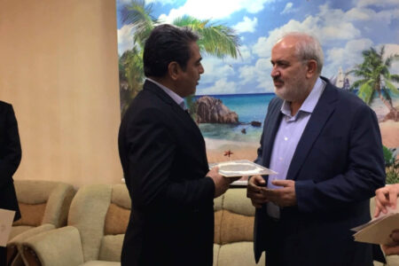 قدردانی وزیر نیرو از مدیرعامل شرکت آب و فاضلاب سیستان و بلوچستان