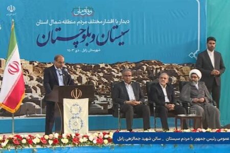 فرماندار زابل: نگاه امیدبخش دولت چهاردهم گره‌گشای مشکلات تنگه احد باشد