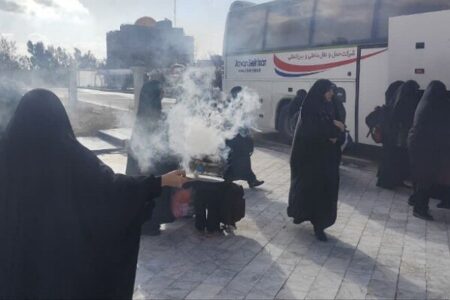 اعزام کاروان دختران دانشجوی سیستان و بلوچستان به راهیان نور
