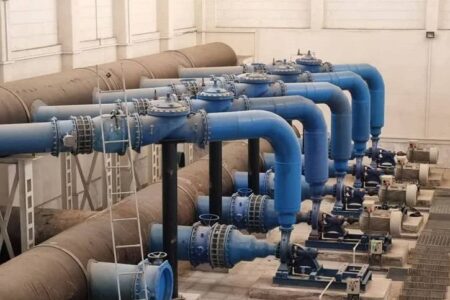 ایستگاه پمپاژ اضطراری هیرمند راه‌اندازی شد