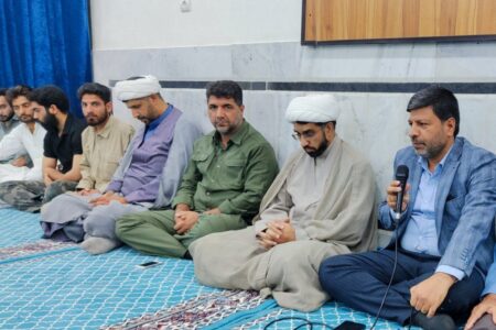 برگزاری مراسم کیلومتری غدیر از مسجد ابوذر غفاری تا کهف‌الشهدا پاسخی مردمی به جنایت اخیر رژیم صهیونیستی