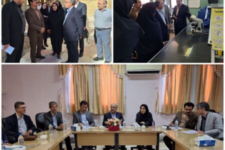 دکتر محمد حسن محمدی رئیس دانشگاه علوم پزشکی زاهدان در جریان بازدید چهار ساعته از دانشکده پزشکی